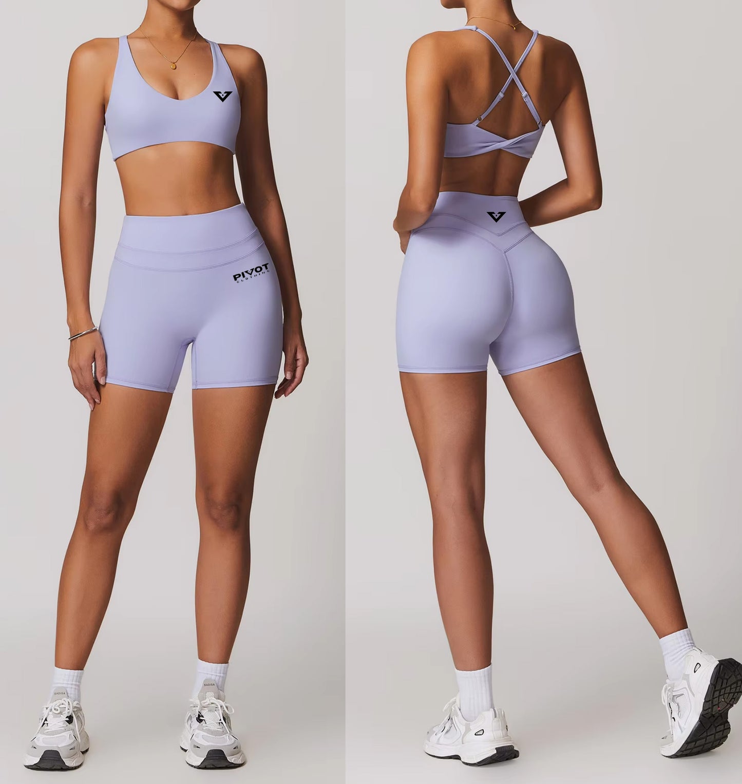 PIVOT HIGH WAIST SHORT SET